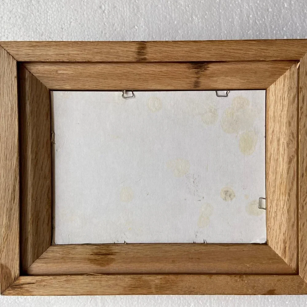 Vintage Picture Wood Frame Laurie Korogaden